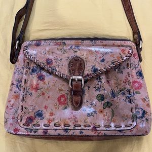 Patricia Nash leather floral purse